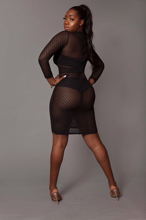 MESH WITH ME DRESS